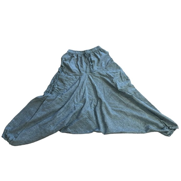 Drop Crotch Bohemian Hippie Casual Streetwear Slouch Droopy Pants Size Small - Picture 3 of 8